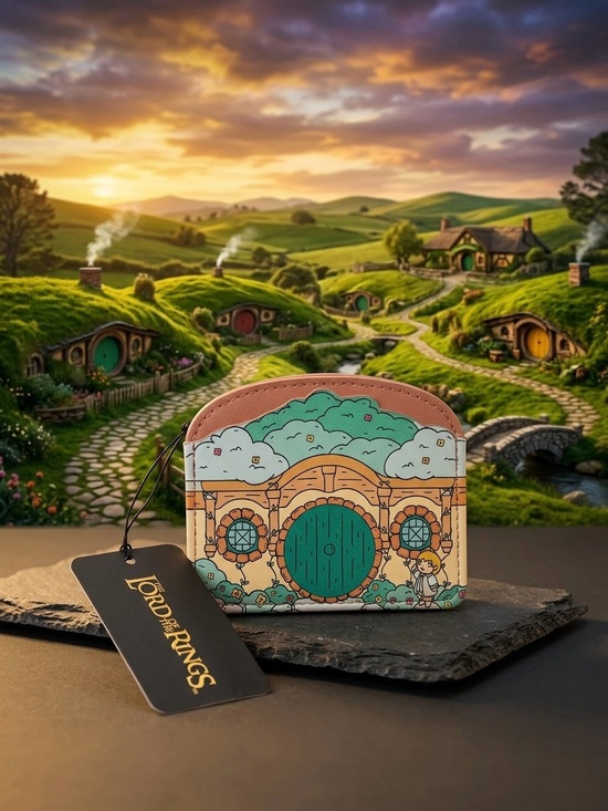 Bioworld Handbags - Lord of the Rings Bag End Hobbit Hole Cardholder Wallet